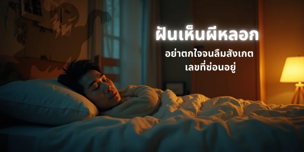 ฝันว่าโดนผีหลอก