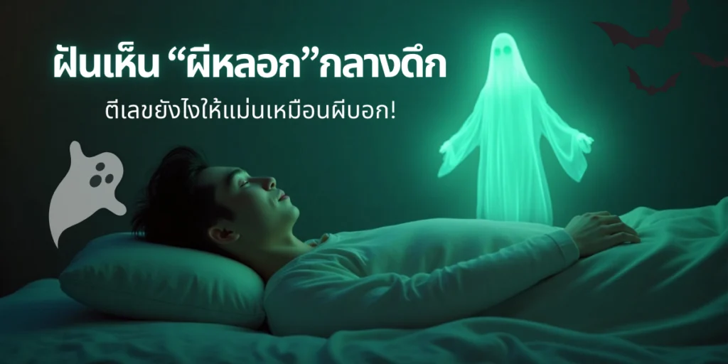ฝันเห็นผีหลอก